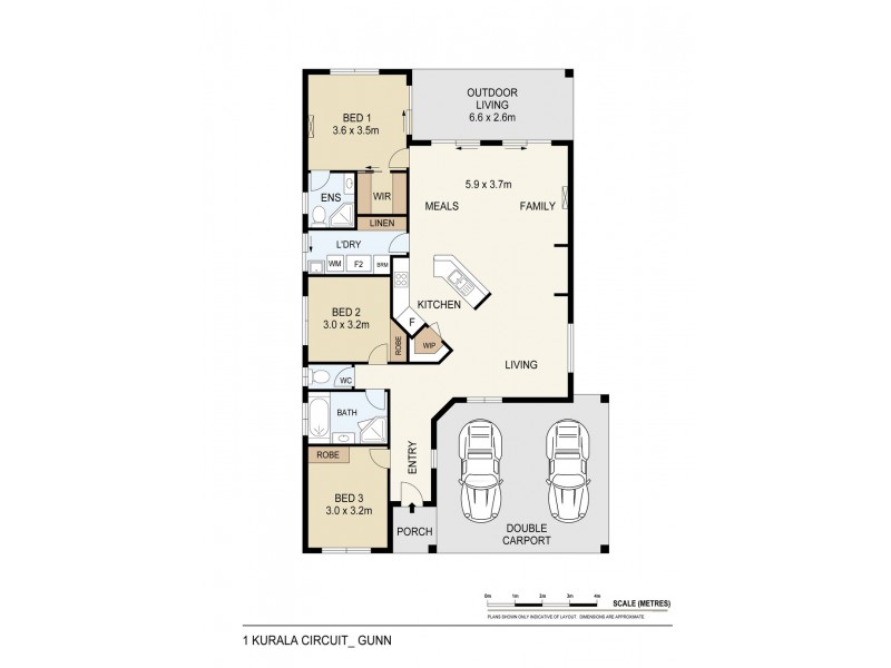 1 Kurala Circuit, Gunn NT 0832 Floorplan