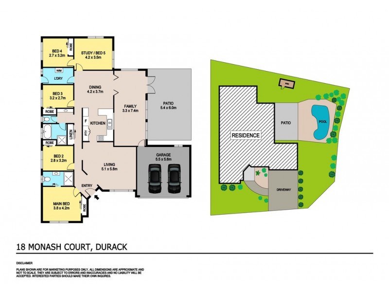 18 Monash Court, Durack NT 0830 Floorplan