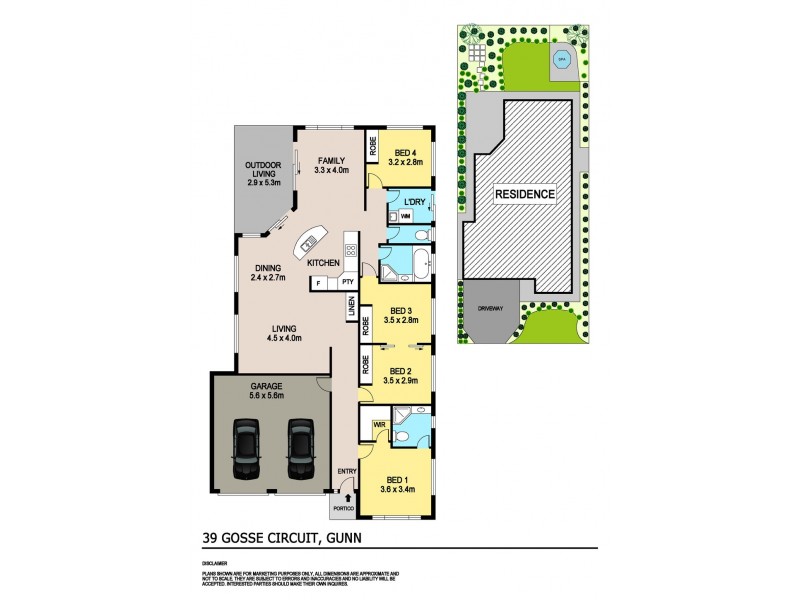39 Gosse Circuit, Gunn NT 0832 Floorplan