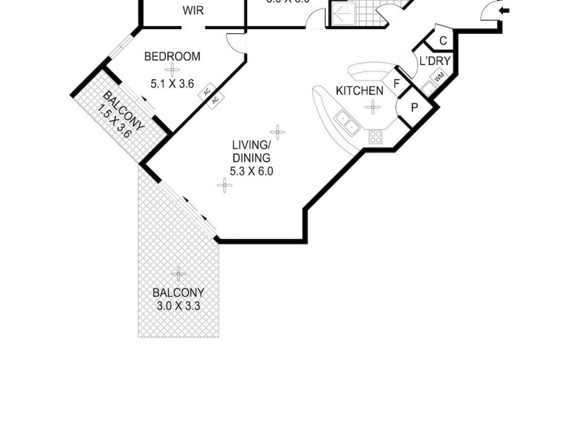 3/5 Brewery Place, Woolner NT 0820 Floorplan