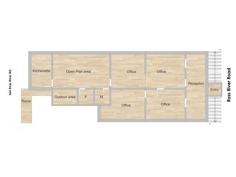 264 ROSS RIVER ROAD, Aitkenvale QLD 4814 Floorplan