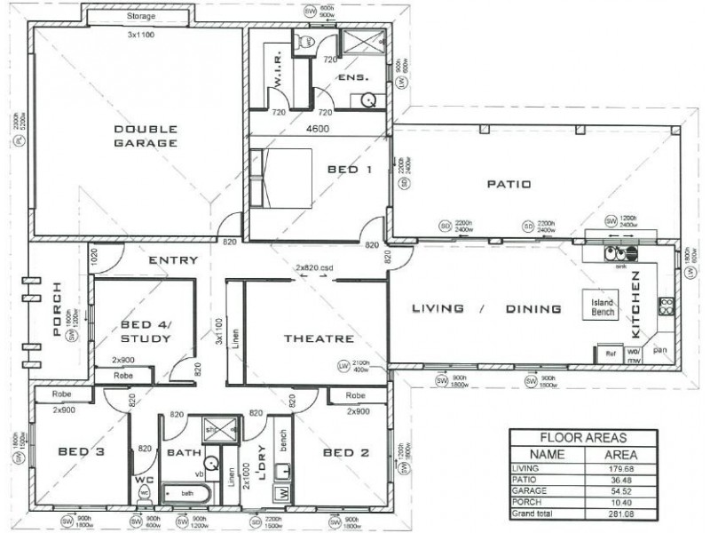 21 CRADLER COURT, Bluewater Park QLD 4818 Floorplan