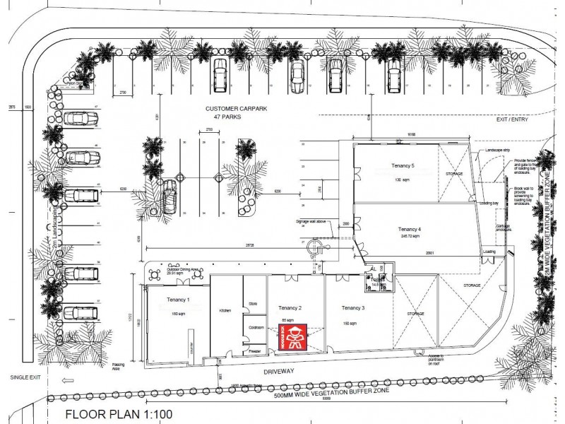 Shop 2 /161 Hugh Street, Currajong QLD 4812 Floorplan