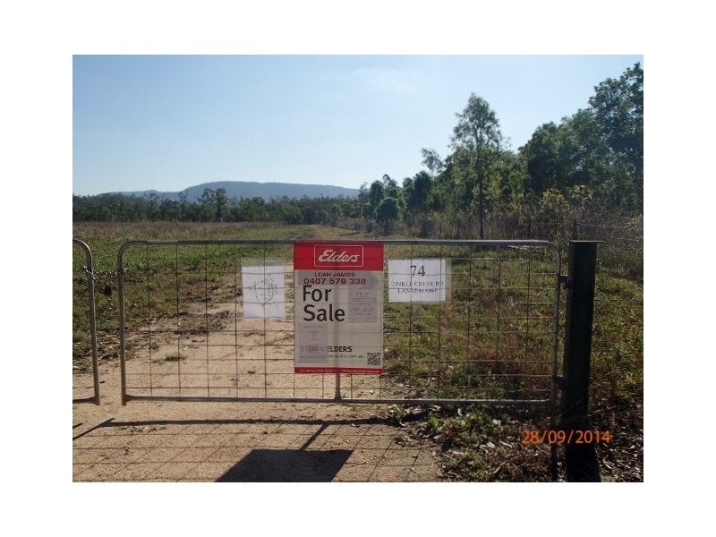 Lot 74 Tinkle Creek Road, Lannercost QLD 4850