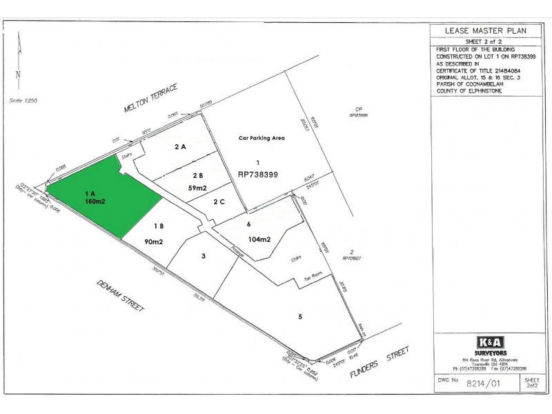 T – 1A / 41 Denham Street, Townsville City QLD 4810 Floorplan
