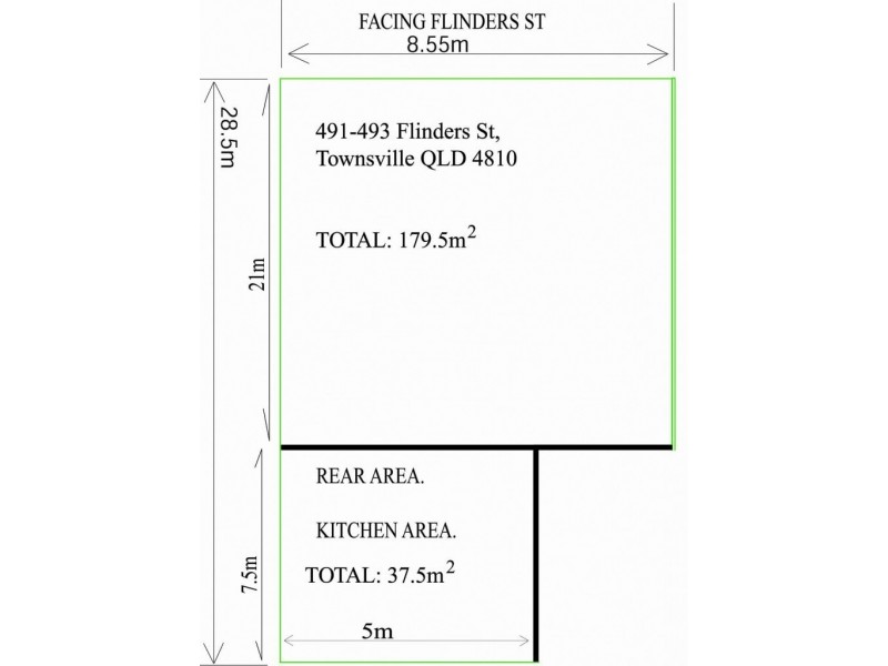 491 Flinders Street, Townsville City QLD 4810 Floorplan