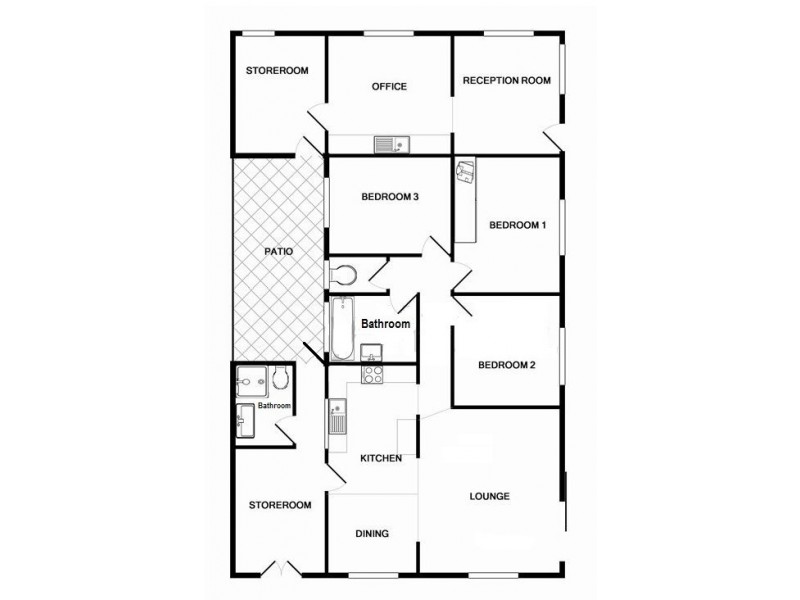125 Thuringowa Drive, Kirwan QLD 4817 Floorplan