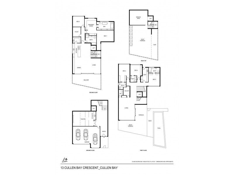 13 Cullen Bay Crescent, Cullen Bay NT 0820 Floorplan