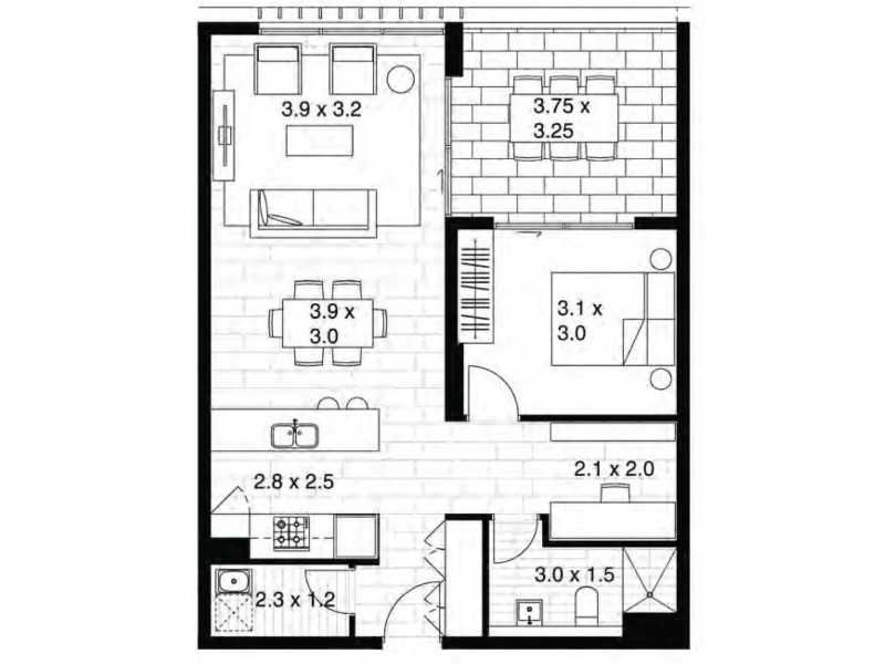6603/7 Anchorage Court, Darwin City NT 0800 Floorplan