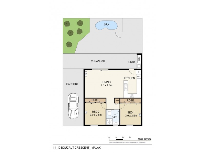 11/10 Boucaut Crescent, Malak NT 0812 Floorplan