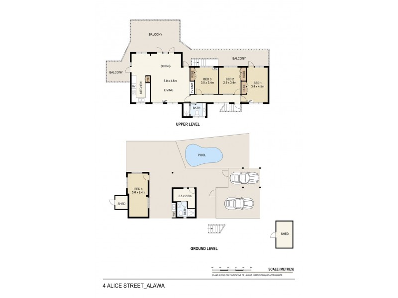 4 Alice Street, Alawa NT 0810 Floorplan