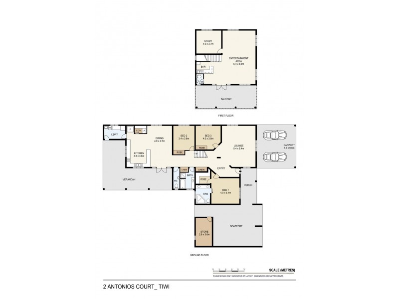 2 Antonios Court, Tiwi NT 0810 Floorplan