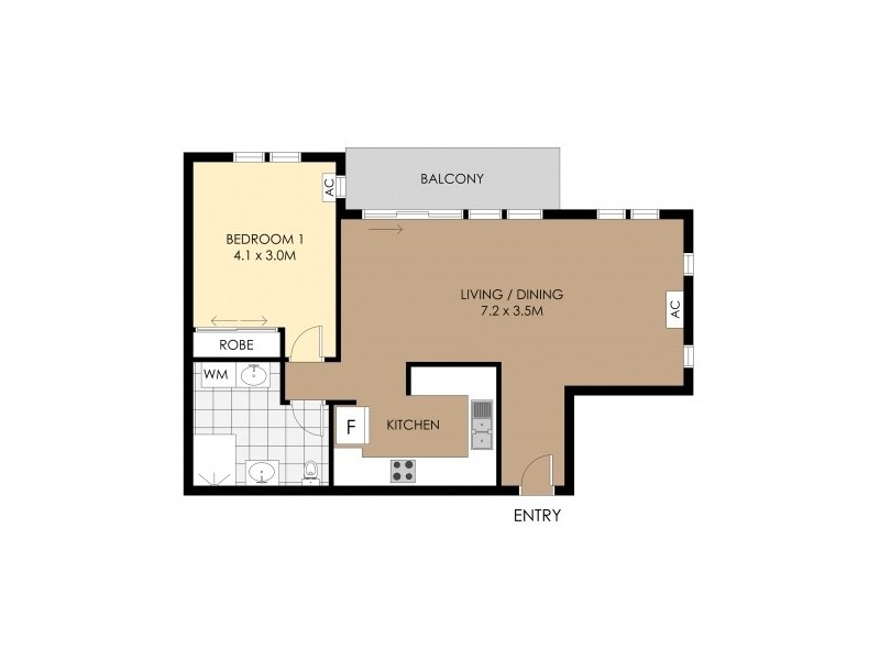 3/126 Mitchell Street, Larrakeyah NT 0820 Floorplan