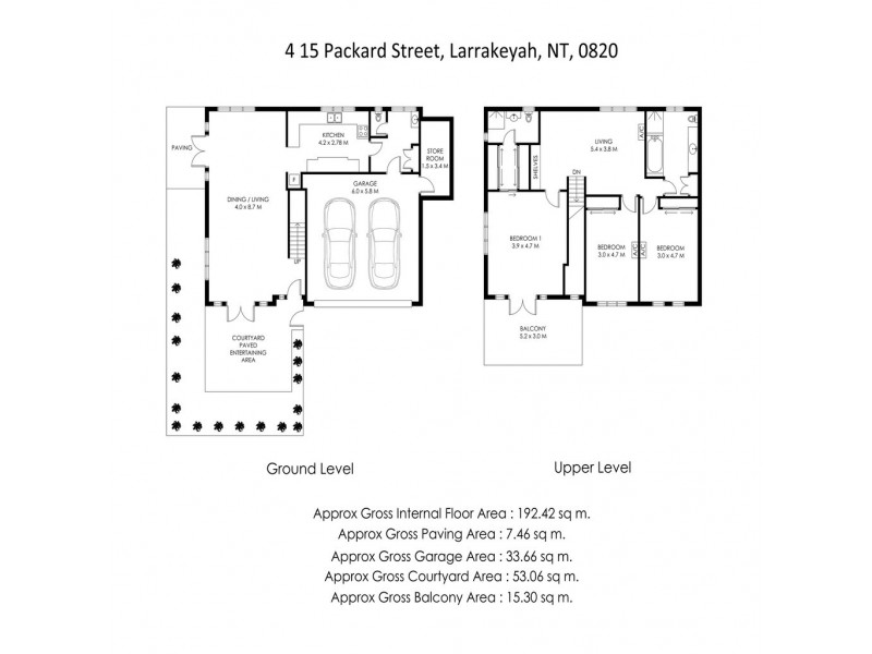 4/15 Packard Street, Larrakeyah NT 0820 Floorplan
