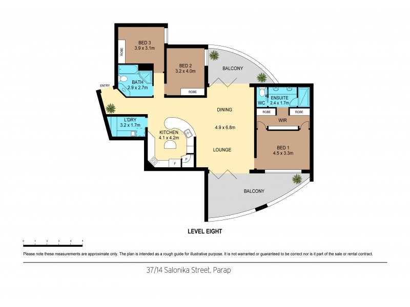 37/14 Salonika Street, Parap NT 0820 Floorplan
