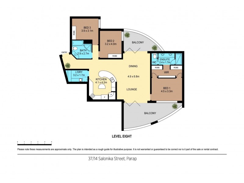 37/14 Salonika Street, Parap NT 0820 Floorplan