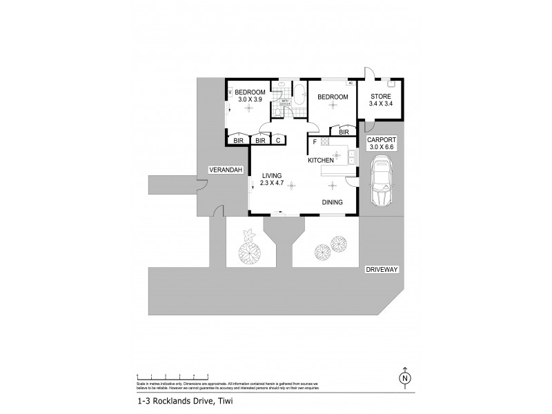 1/3 Rocklands Drive, Tiwi NT 0810 Floorplan