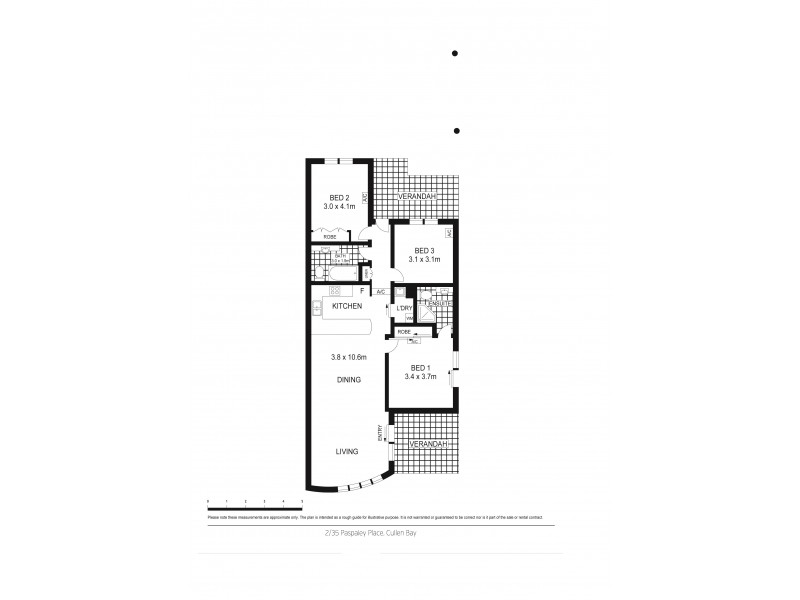 2/35 Paspaley Place, Cullen Bay NT 0820 Floorplan