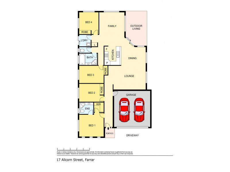 17 Allcorn Street, Farrar NT 0830 Floorplan