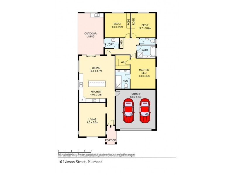 16 Ivinson Street, Muirhead NT 0810 Floorplan