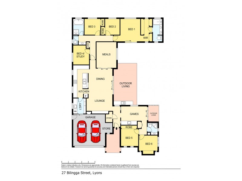 27 Bilingga Street, Lyons NT 0810 Floorplan