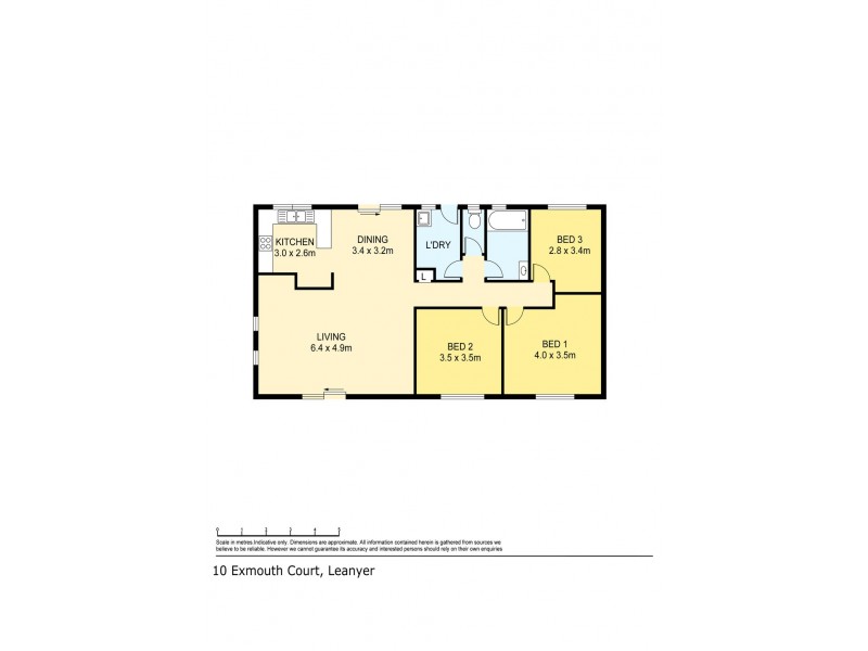 10 Exmouth Court, Leanyer NT 0812 Floorplan