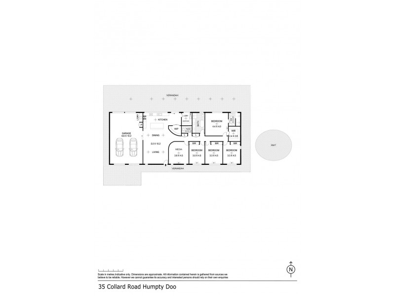 35 Collard Road, Humpty Doo NT 0836 Floorplan