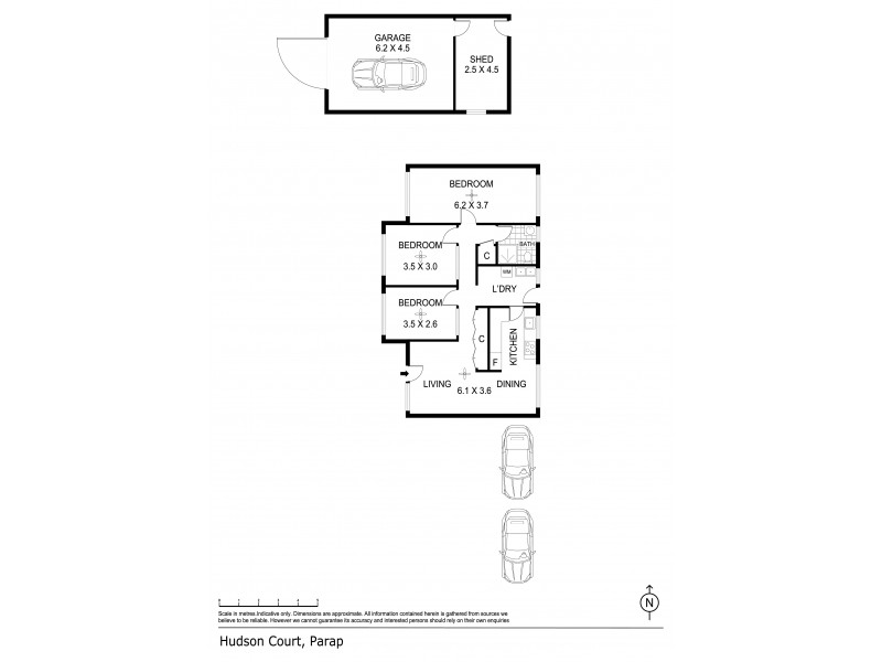 12 Hudson Court, Parap NT 0820 Floorplan
