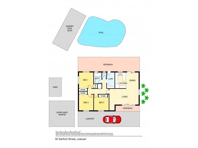 30 Sanford Street, Leanyer NT 0812 Floorplan