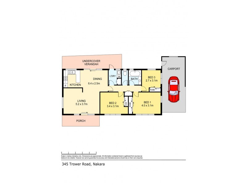 345 Trower Road, Nakara NT 0810 Floorplan