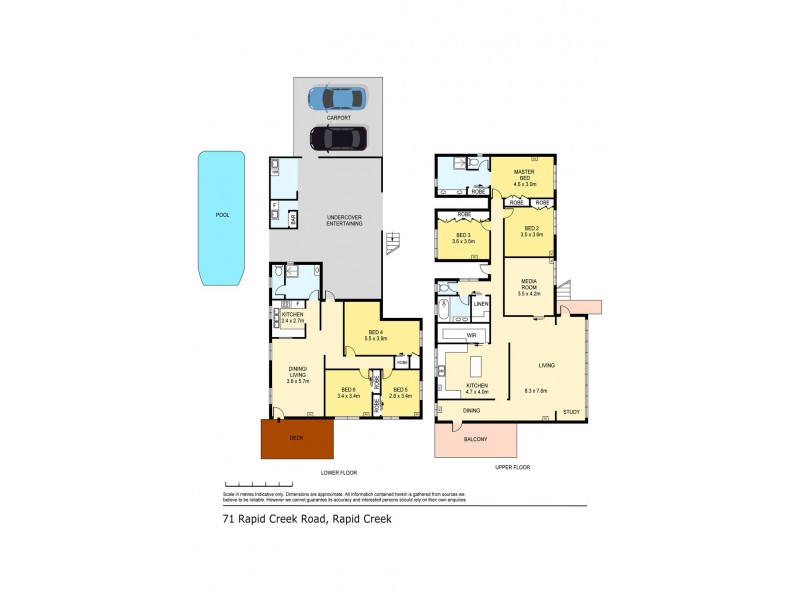 71 Rapid Creek Road, Rapid Creek NT 0810 Floorplan
