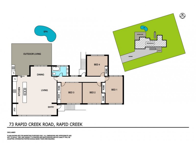 73 Rapid Creek Road, Rapid Creek NT 0810 Floorplan