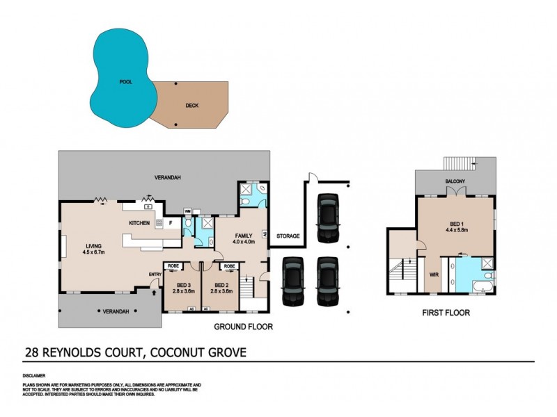 28 Reynolds Court, Coconut Grove NT 0810 Floorplan