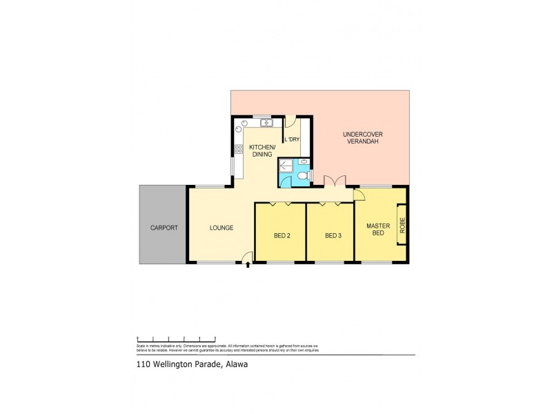 110 Wellington Parade, Alawa NT 0810 Floorplan