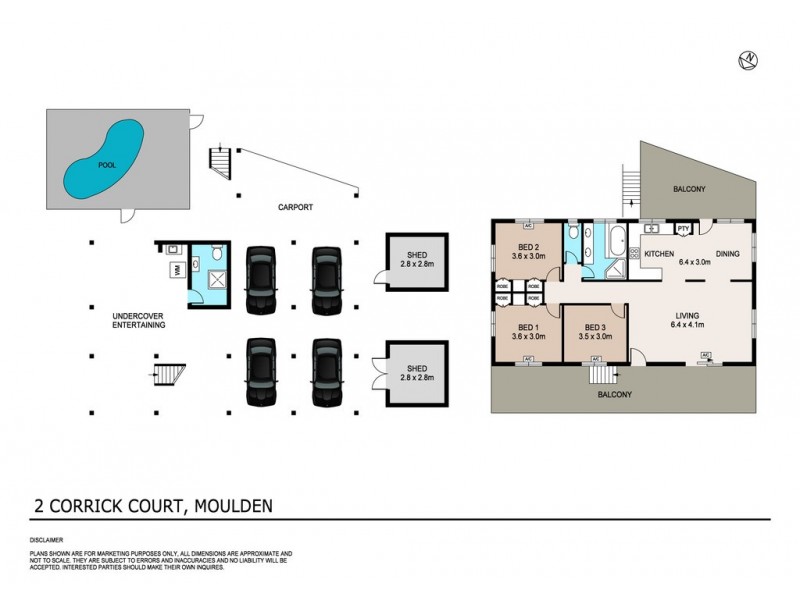 2 Corrick Court, Moulden NT 0830 Floorplan