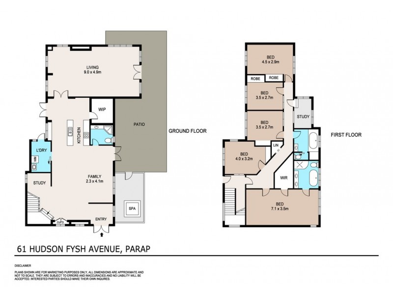 61 Hudson Fysh Avenue, Ludmilla NT 0820 Floorplan