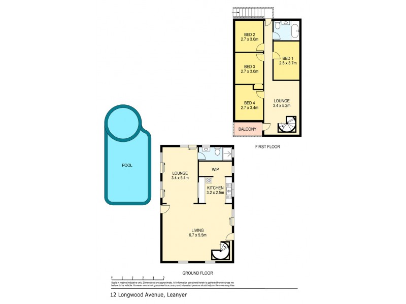 12 Longwood Avenue, Leanyer NT 0812 Floorplan