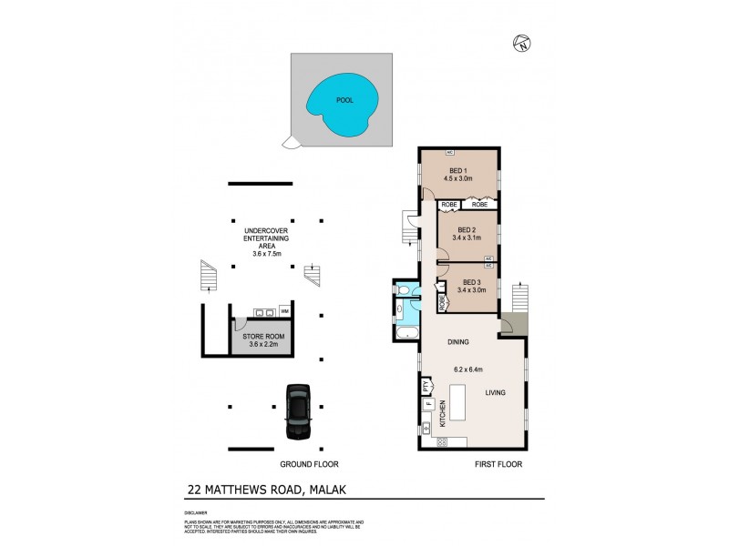 22 Matthews Road, Malak NT 0812 Floorplan