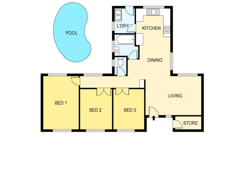 11 Dotterel Court, Leanyer NT 0812 Floorplan