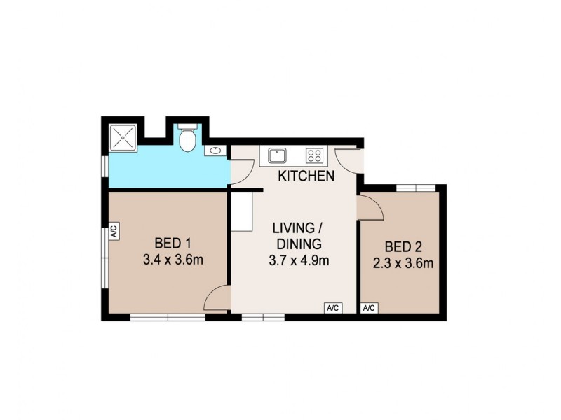 8/91 Ross Smith Avenue, Fannie Bay NT 0820 Floorplan