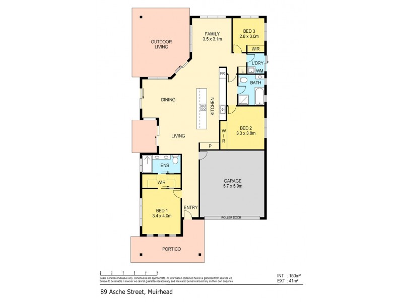 89 Asche Street, Muirhead NT 0810 Floorplan