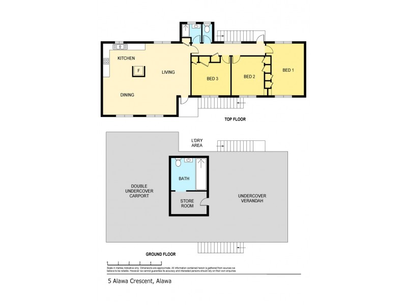 5 Alawa Crescent, Alawa NT 0810 Floorplan