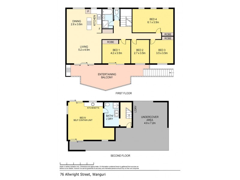 76 Allwright Street, Wanguri NT 0810 Floorplan
