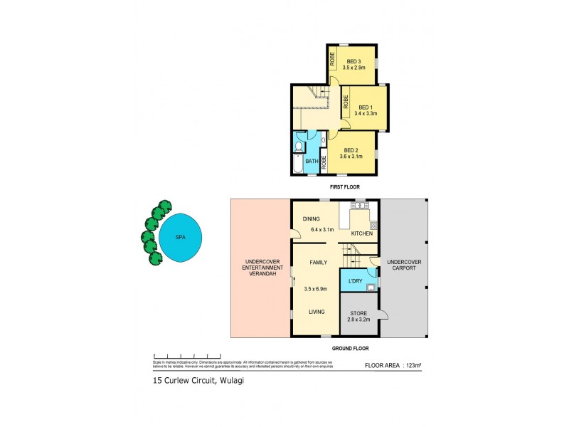 15 Curlew Circuit, Wulagi NT 0812 Floorplan