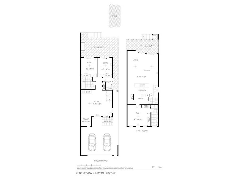 3/42 Bayview Boulevard, Bayview NT 0820 Floorplan