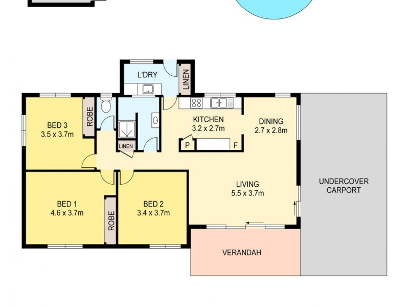 19 Rothdale Road, Jingili NT 0810 Floorplan
