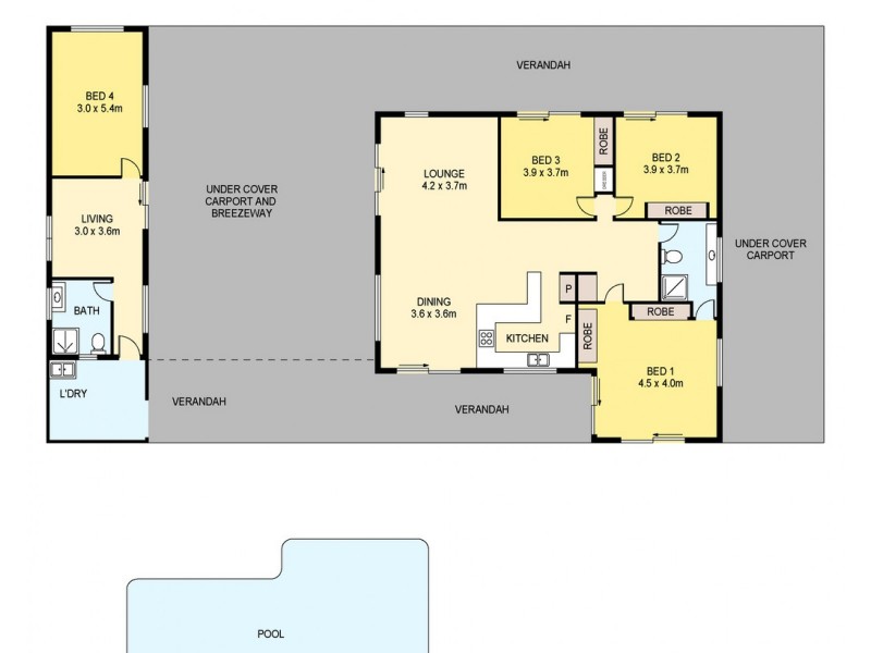 4 Van Diemen Street, Wagaman NT 0810 Floorplan