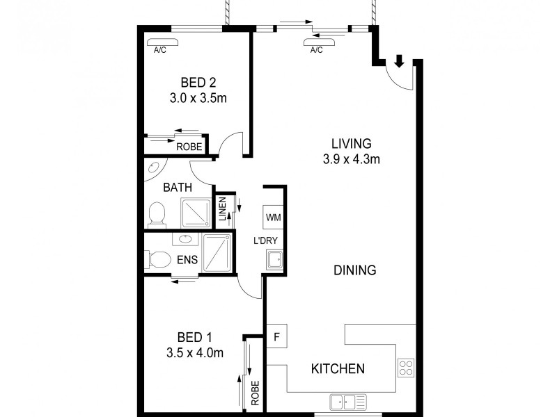 13/5 Manila Place, Woolner NT 0820 Floorplan