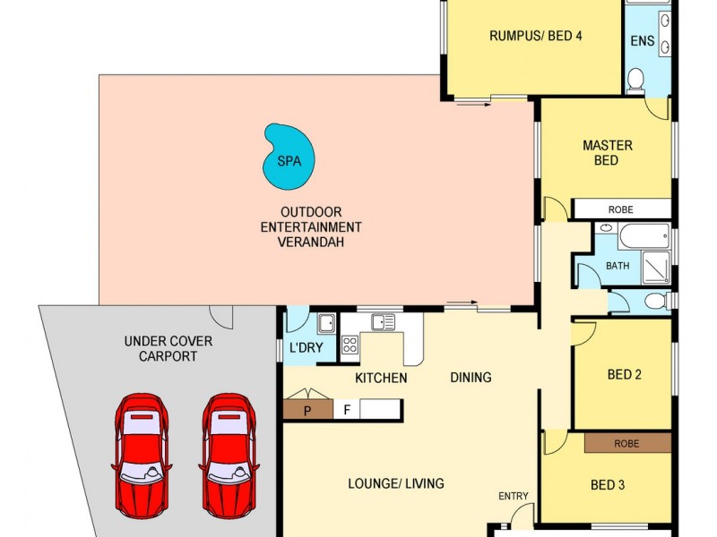 8 Goulburn Street, Leanyer NT 0812 Floorplan