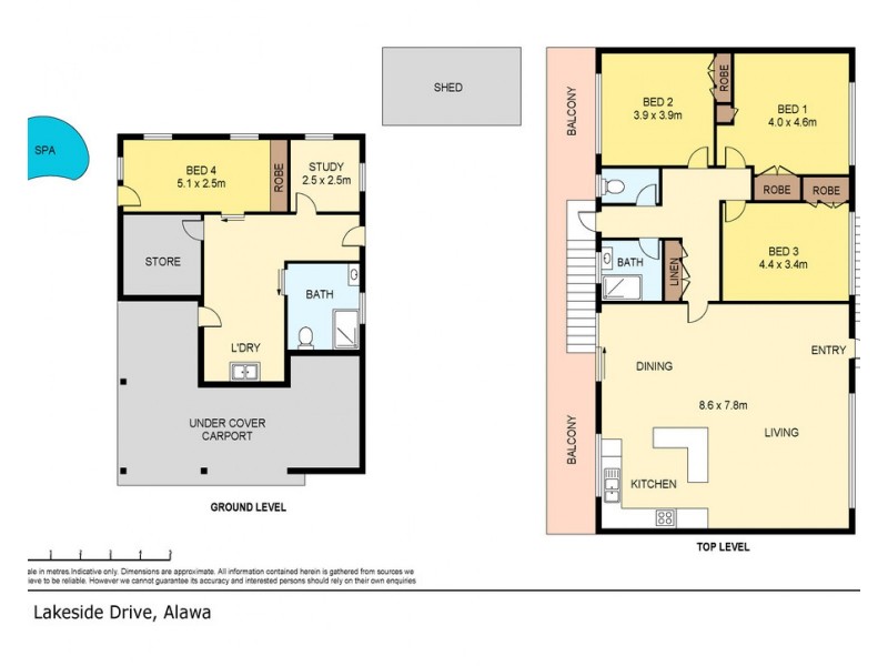 8 Lakeside Drive, Alawa NT 0810 Floorplan